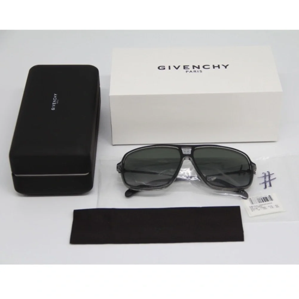 NEW GIVENCHY AVIATOR SUNGLASSES GIVENCHY GV7138/S 006W GREY EYEWEAR GV 7138/S - Picture 13 of 13